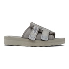 Suicoke Grey Kaw-VS Sandals