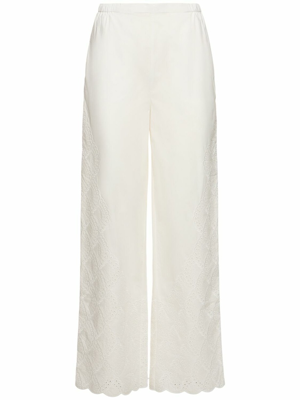 Photo: LOULOU STUDIO Dulche Cotton Wide Pants