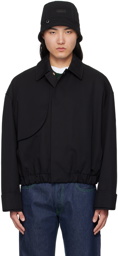 JACQUEMUS Black Les Sculptures 'Le blouson Salti' Jacket