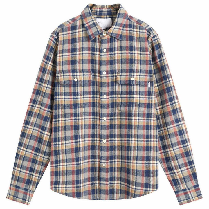 Photo: Adsum Men's Classic Plaid Work Shirt in Blue