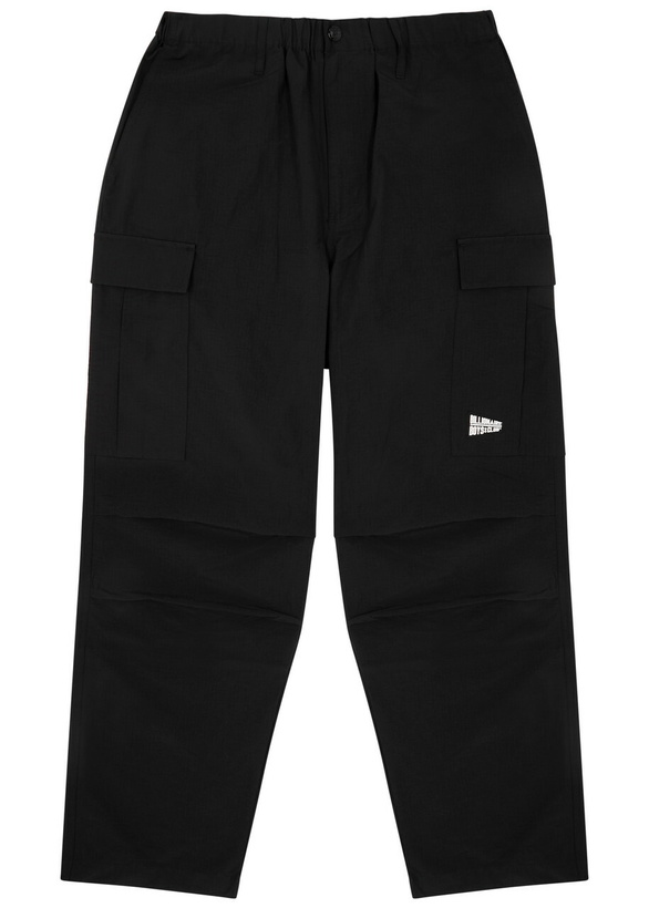 Photo: Billionaire Boys Club Logo Cotton-blend Cargo Trousers Black