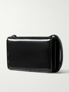 Acne Studios - Logo-Appliquéd Faux Patent-Leather Messenger Bag
