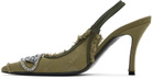 Diesel Khaki D-Venus Sb Heels