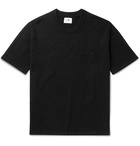 NN07 - Alfred Oversized Bouclé T-Shirt - Black