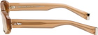 Maison Kitsuné Tan A. Society Edition Ming Sunglasses