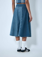 Levi's Paneled Denim Midi Skirt