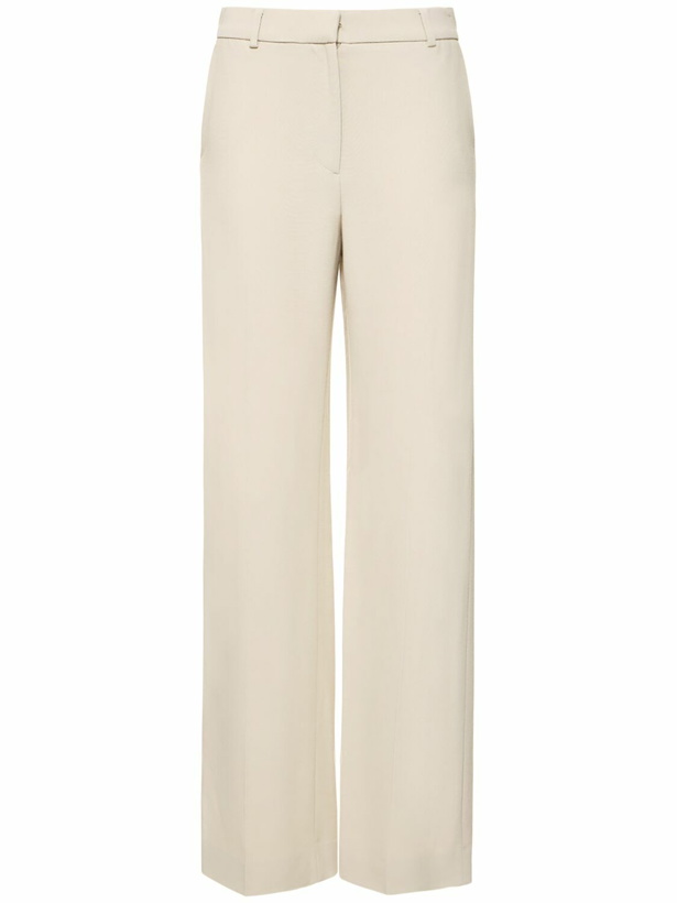 Photo: TOTEME - Relaxed Straight Viscose Blend Pants