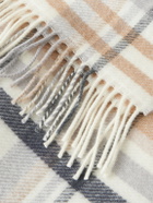 Acne Studios - 1996 Fringed Checked Wool Scarf