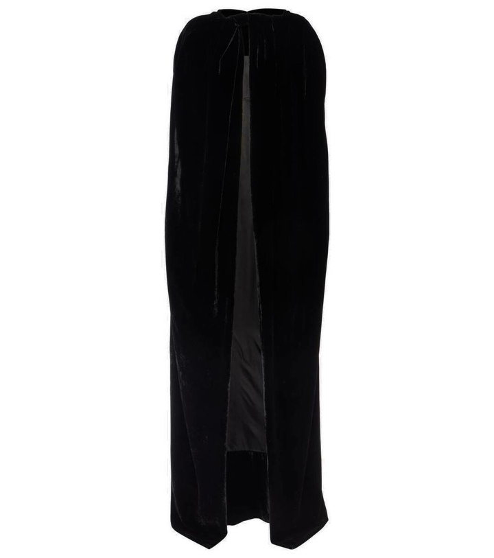 Photo: Rick Owens Velvet cape