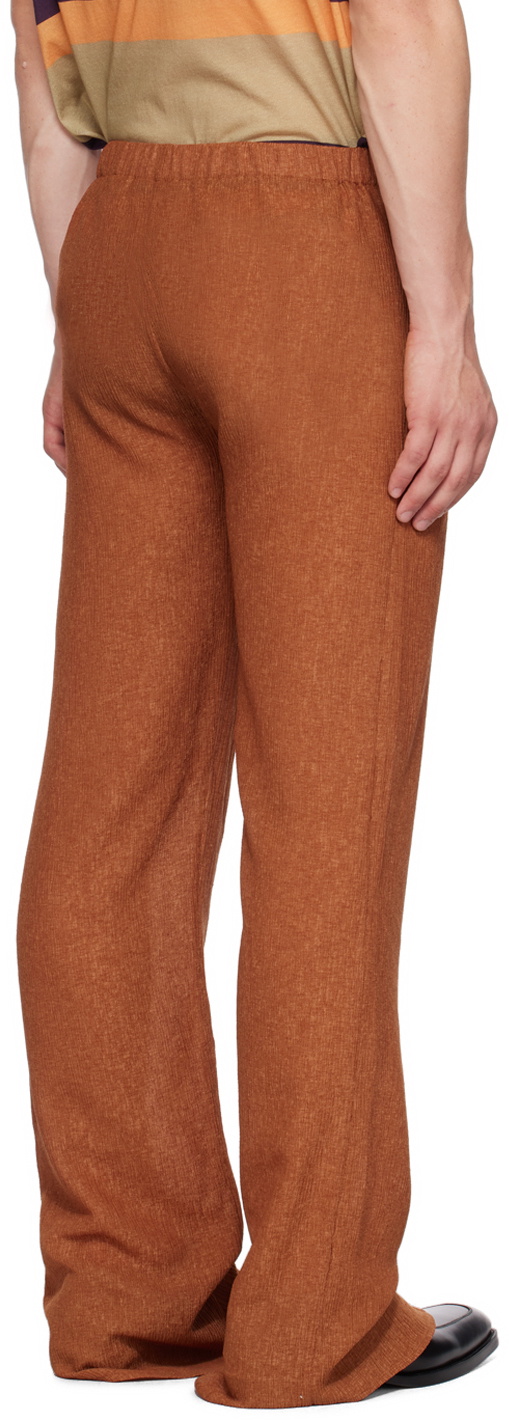 Ludovic de Saint Sernin Orange Mermaid Trousers