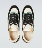 Visvim - Roland suede and mesh sneakers