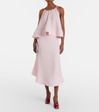Stella McCartney Silk midi skirt