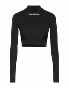 Kimhekim Womens T-shirt in Black