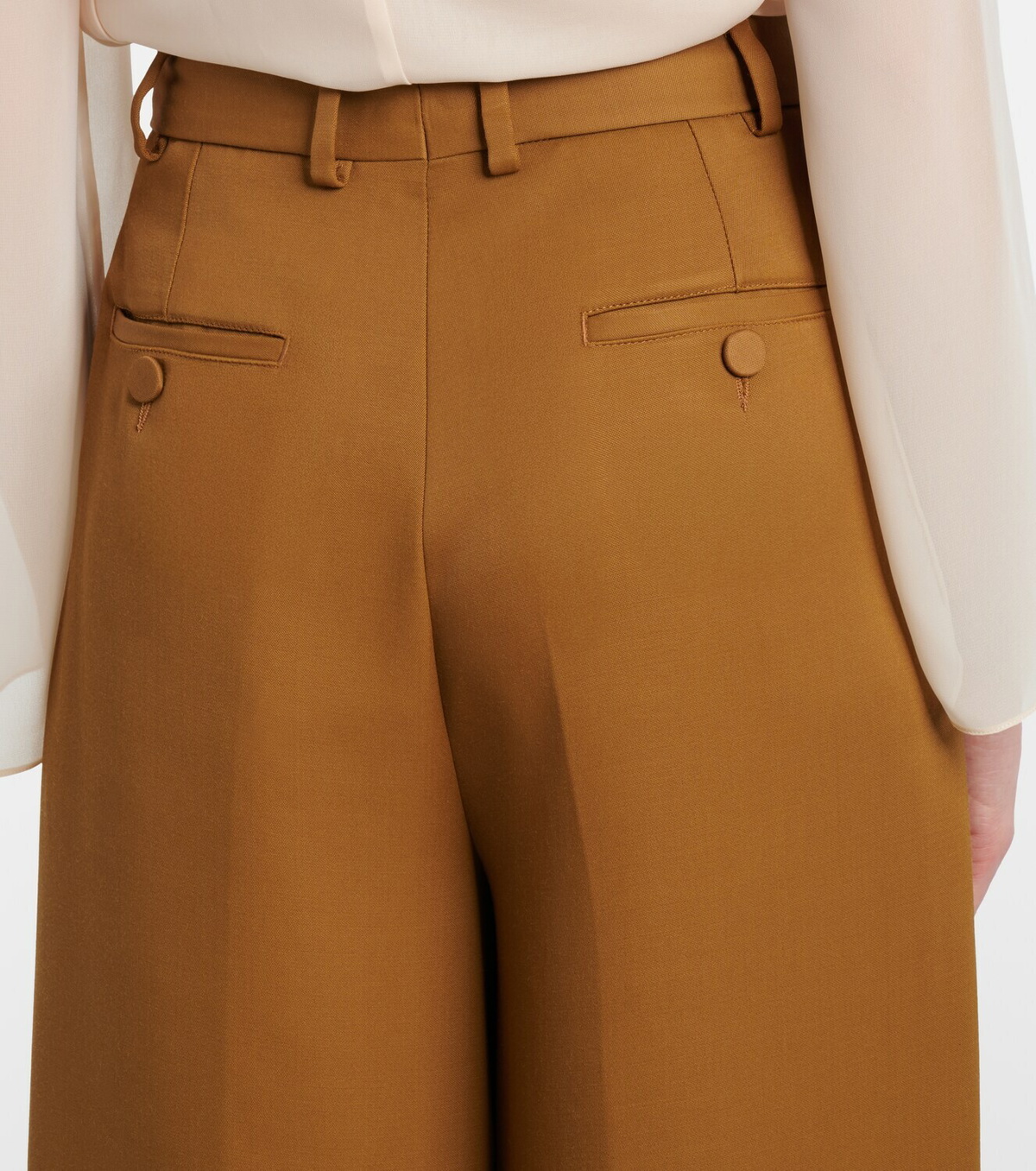 Altuzarra Dash cropped barrel-leg pants