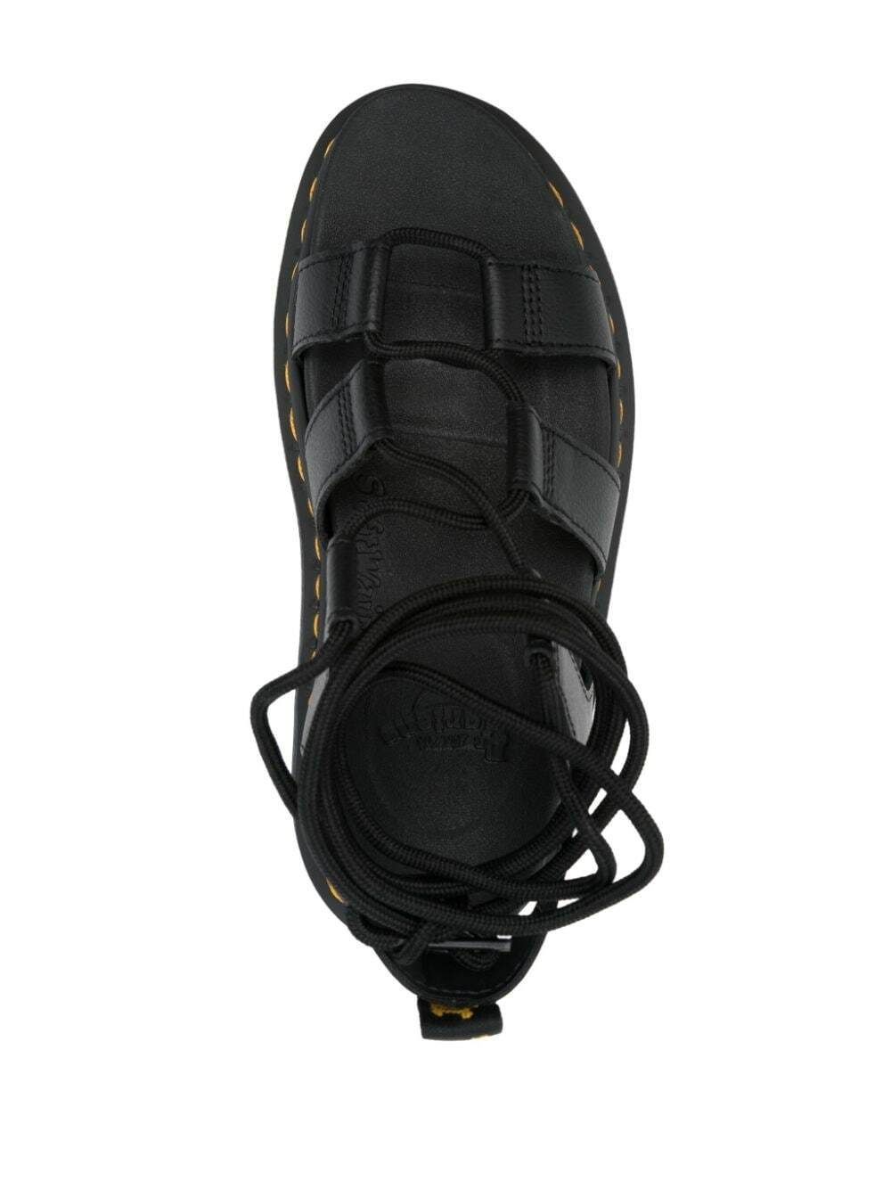 DR. MARTENS - Nartilla Xl Leather Gladiator Sandals