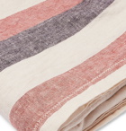 Frescobol Carioca - Striped Linen Towel - Red