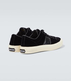 Tom Ford Cambridge velvet sneakers