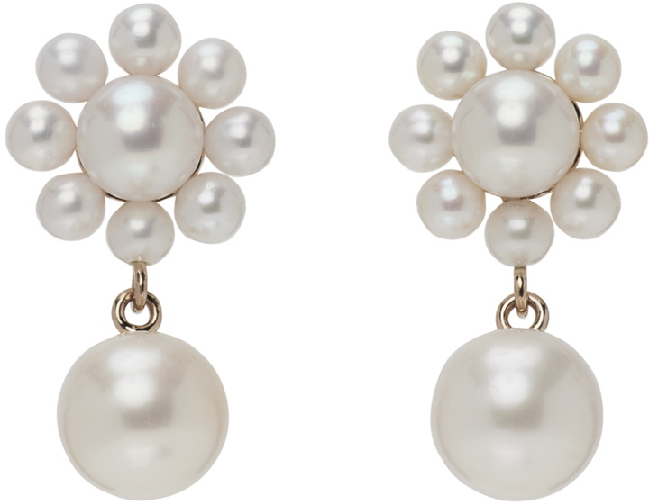 Photo: Sophie Bille Brahe Gold Pearl Margherita Earrings