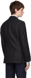 Ring Jacket Navy & Khaki Prince of Wales Blazer