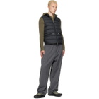 Moncler Black Treompan Down Vest