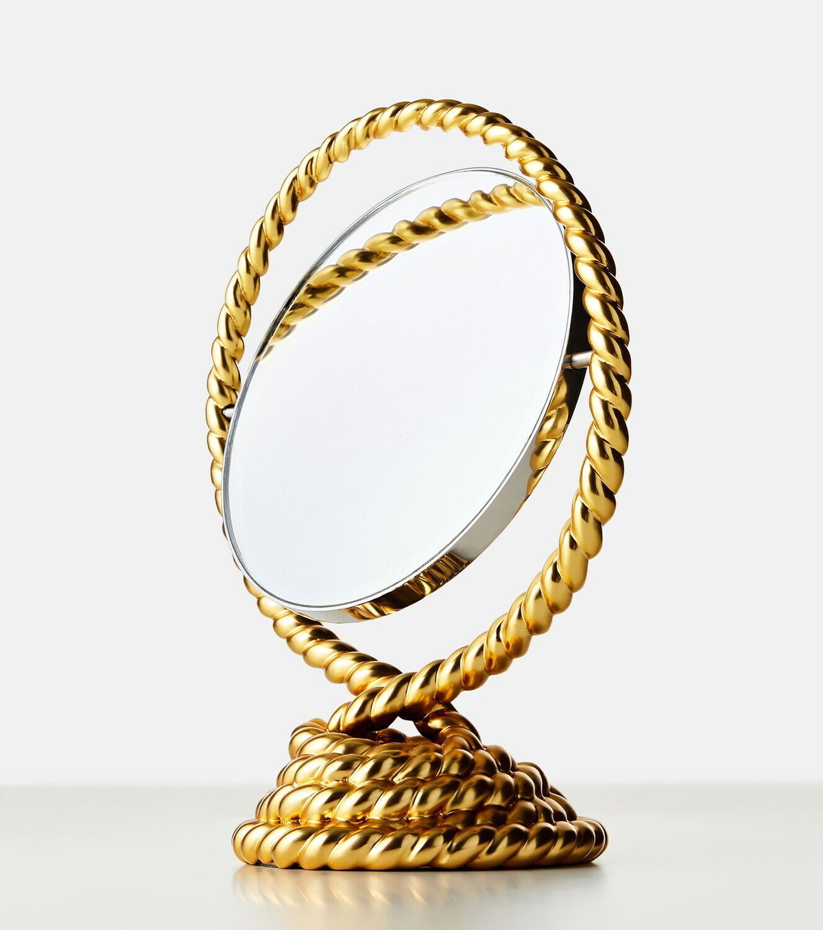 L'Objet x Jessica McCormack stainless steel vanity mirror