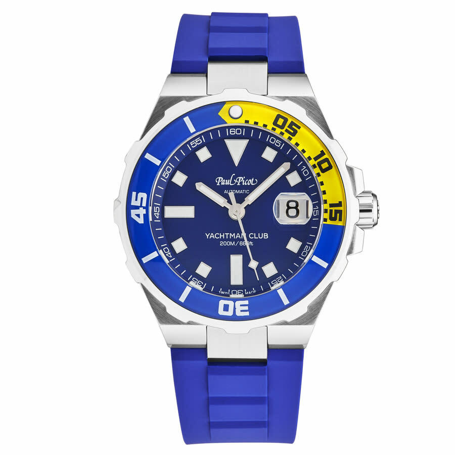 Paul Picot Yachtmanclub Automatic Blue Dial Mens Watch P1251BJ.SG.2614CM010