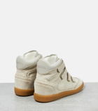 Isabel Marant - Bilsy suede high-top sneakers