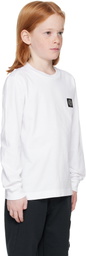 Stone Island Junior Kids White 20447 30/1 Cotton Jersey T-shirt