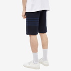 Thom Browne Men's Tonal 4 Bar Sweat Short in Navy