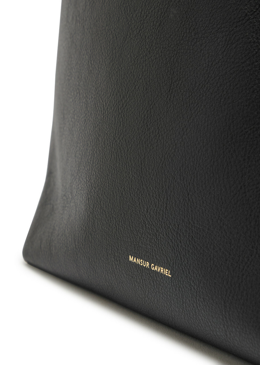 Mansur Gavriel Everyday Grained Leather Tote bag - Black - One Size