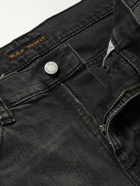 Nudie Jeans - Slim-Fit Stretch-Cotton Jeans - Black