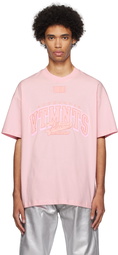 VTMNTS Pink College T-Shirt