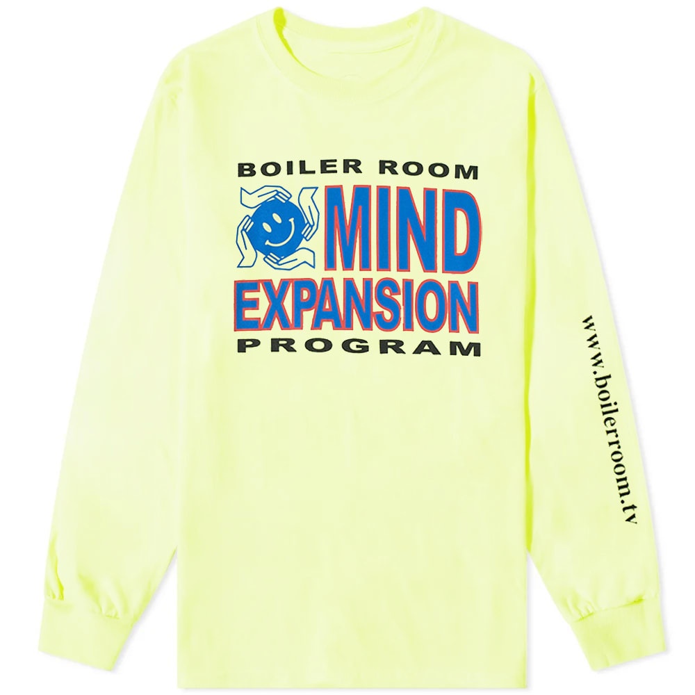 Photo: Boiler Room Men's Sunrise Long Sleeve T-Shirt in Green