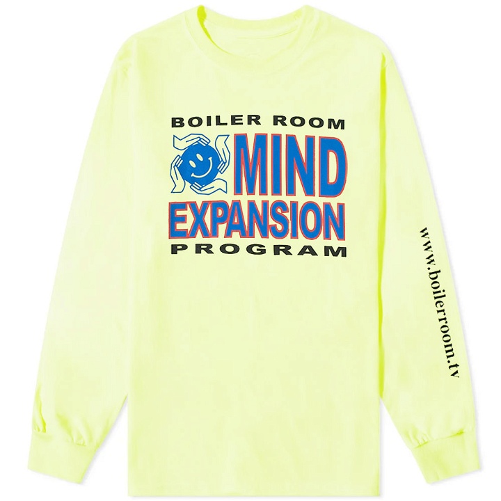 Photo: Boiler Room Men's Sunrise Long Sleeve T-Shirt in Green