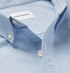 Club Monaco - Button-Down Collar Cotton Oxford Shirt - Light blue