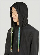 Multicord Hooded Jacket in Black