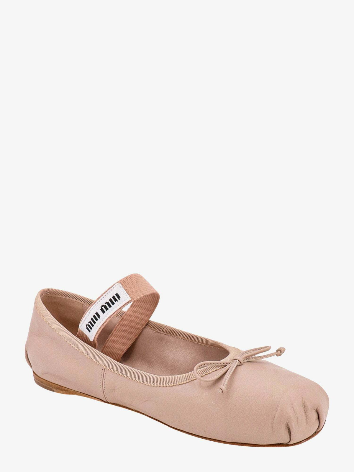 Miu Miu Ballerinas Pink Womens Miu Miu