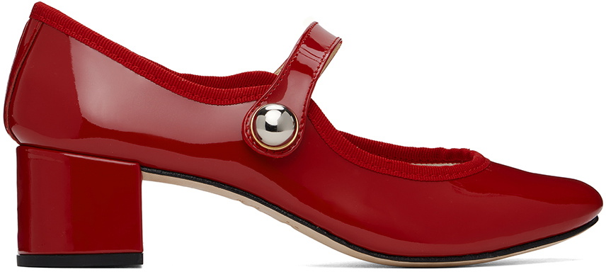 靴 repetto Rose Mary-Jane 40 Rose Mary Janes - rubber sole – Repetto