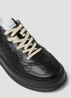 GG Embossed Sneakers in Black