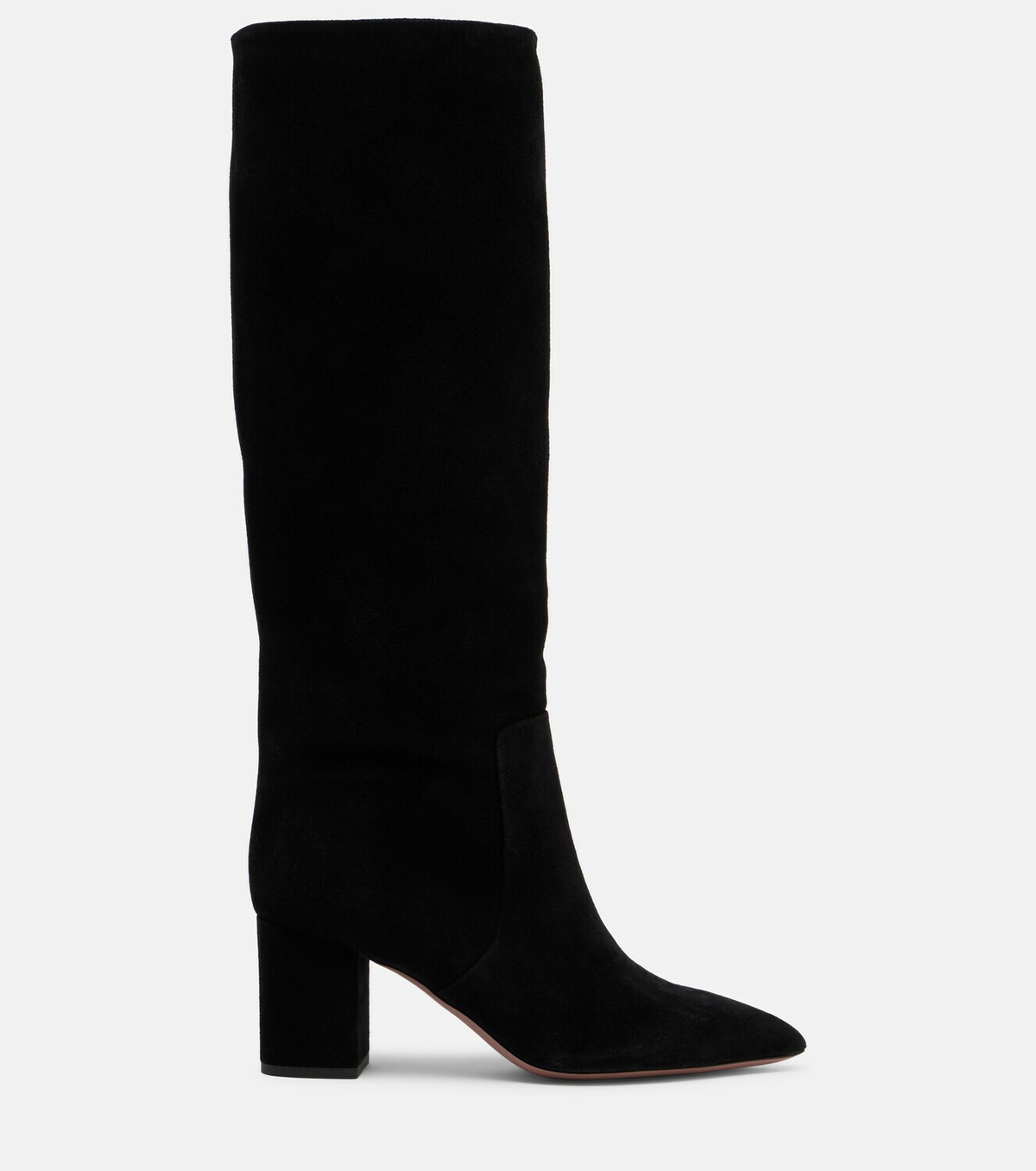 Paris Texas Anja suede knee-high boots