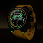 Nubeo Deimos Chronograph Yellow Dial Mens Watch NB-6118-02
