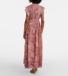 Isabel Marant Melissa printed silk voile maxi dress