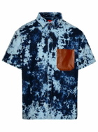 Ferrari Blue Cotton Blend Shirt