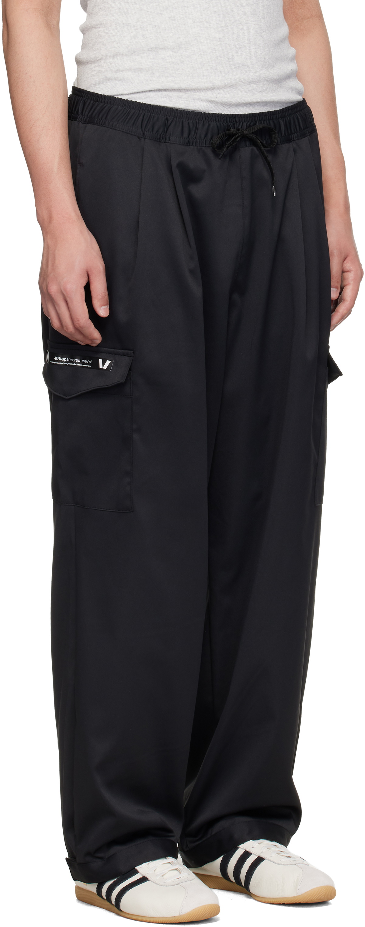 WTAPS Black MILT2601 Cargo Pants