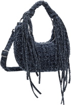 Holzweiler Blue Cocoon Denim Micro Bag