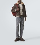 Brunello Cucinelli Printed cotton jersey T-shirt