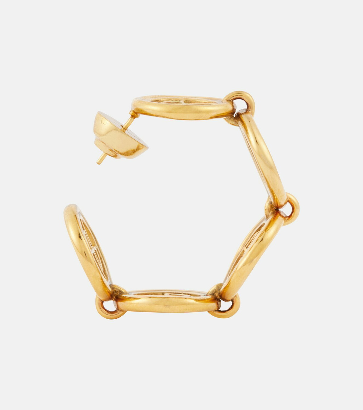 ピアス PATOU Logo hoop earrings Patou Logo hoop earrings Patou
