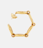 Patou Logo hoop earrings