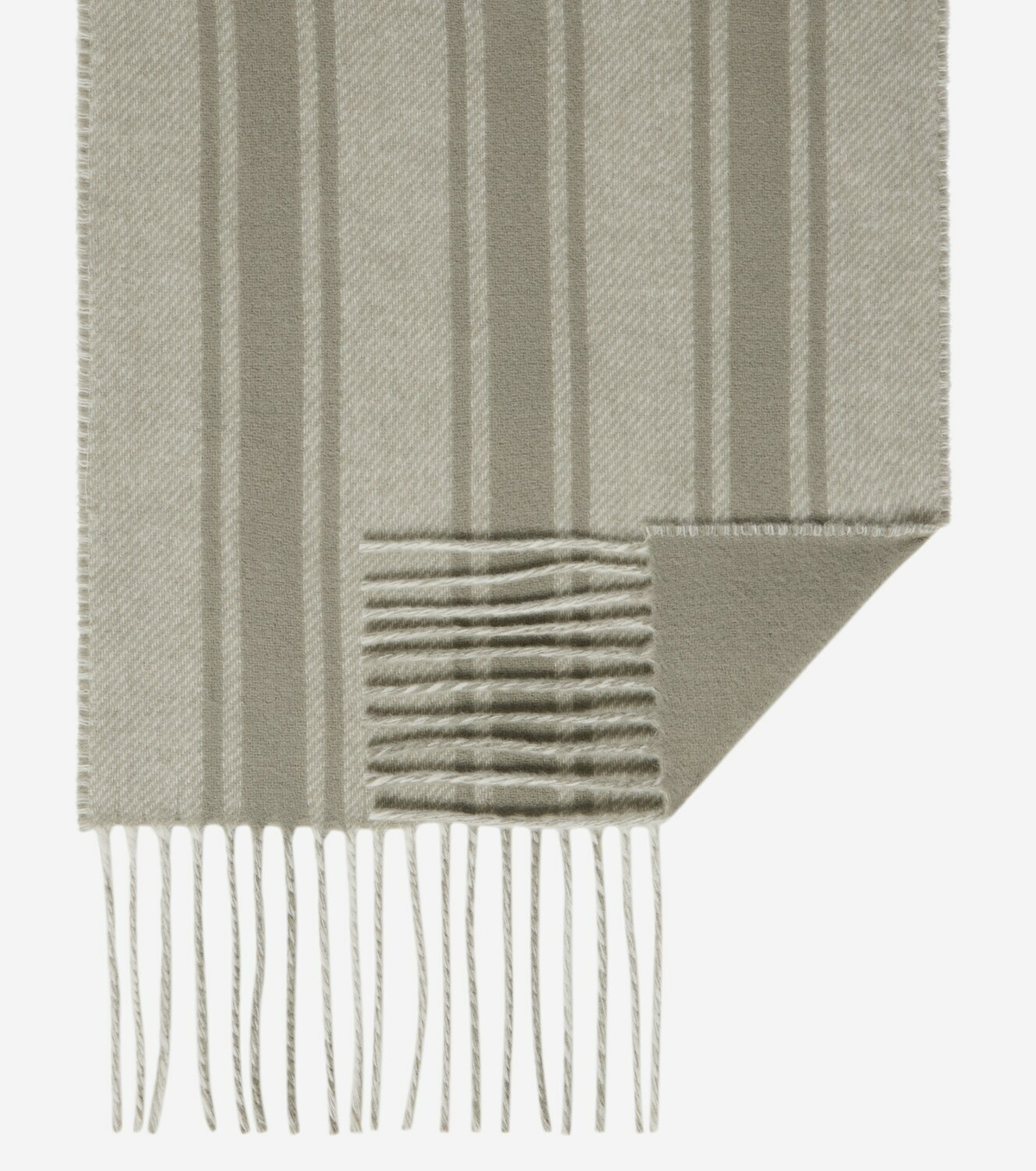 Jacquemus Logo fringed virgin wool scarf