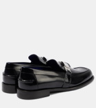 Burberry Tower leather loafers